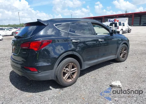 2017 Hyundai Santa Fe Sport 2.4L из США, поврежденный, VIN 5NMZU3LB3HH026498